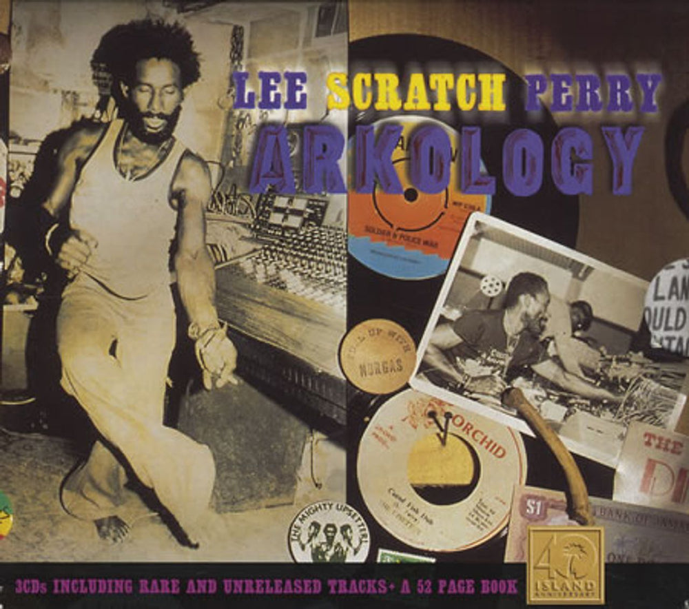 Lee Perry Arkology UK 3-CD album set (Triple CD) CRNCD6