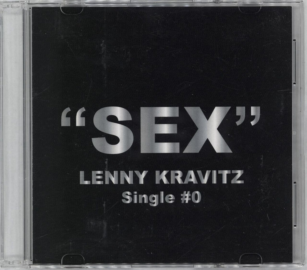 Lenny Kravitz Sex Japanese Promo CD-R acetate CD-R