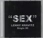 Lenny Kravitz Sex Japanese Promo CD-R acetate CD-R