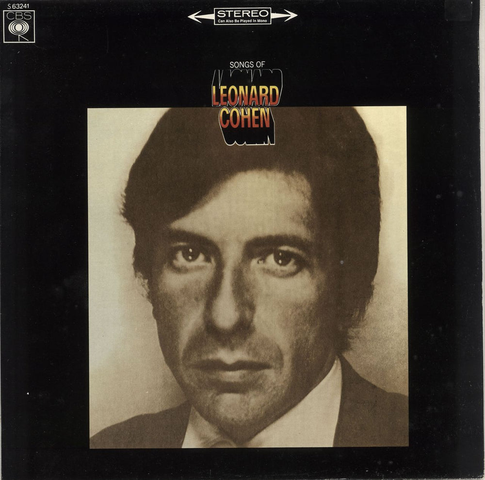 Leonard Cohen Songs Of Leonard Cohen - 3rd Dutch vinyl LP album (LP record) S63241