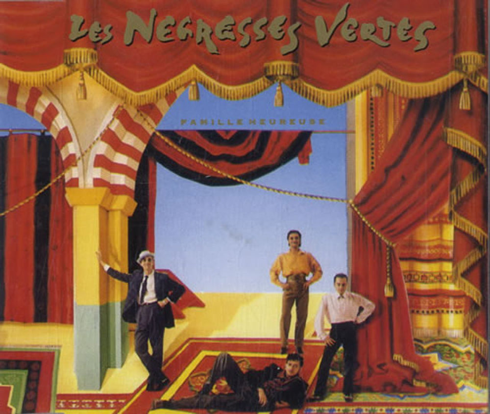 Les Negresses Vertes Famille Heureuse French CD single (CD5 / 5") DLBCD3