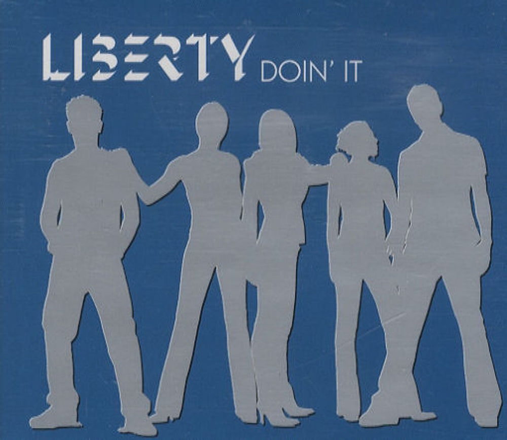 Liberty X Doin' It UK Promo CD single (CD5 / 5") VVR5017793P