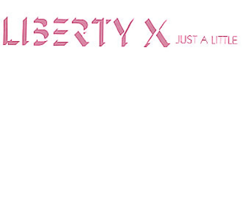 Liberty X Just A Little UK Promo CD single (CD5 / 5") VVR50T8963P