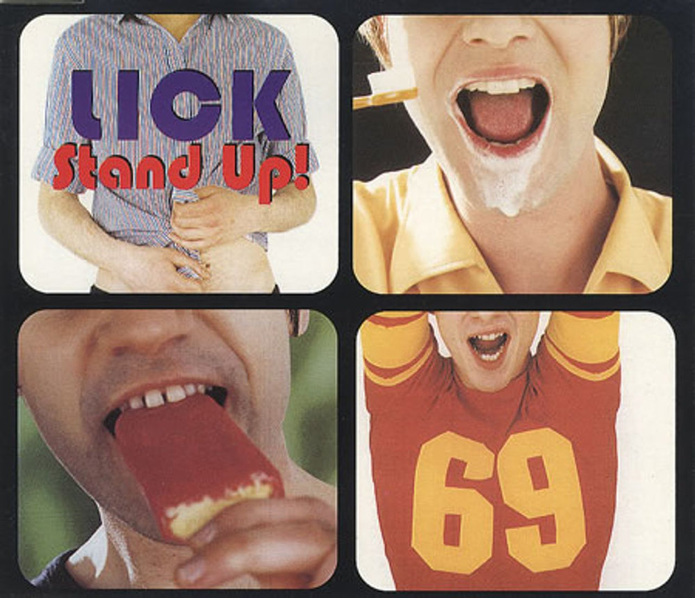 Lick Stand Up! UK CD single (CD5 / 5") YZ956CD