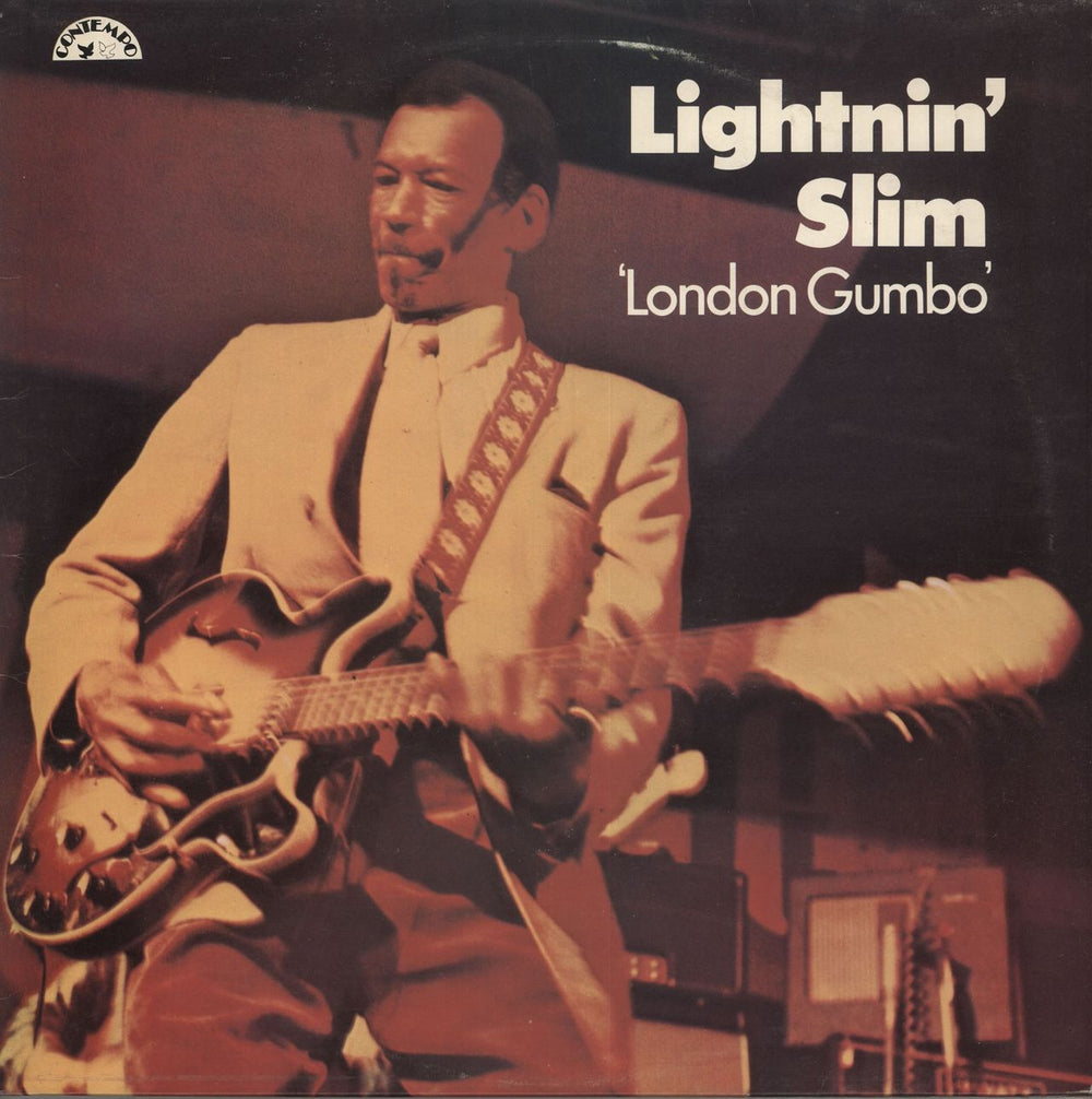 Lightnin' Slim London Gumbo UK vinyl LP album (LP record) CLP514