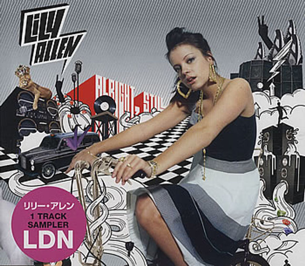 Lily Allen LDN Japanese Promo CD single (CD5 / 5") PCD-3253