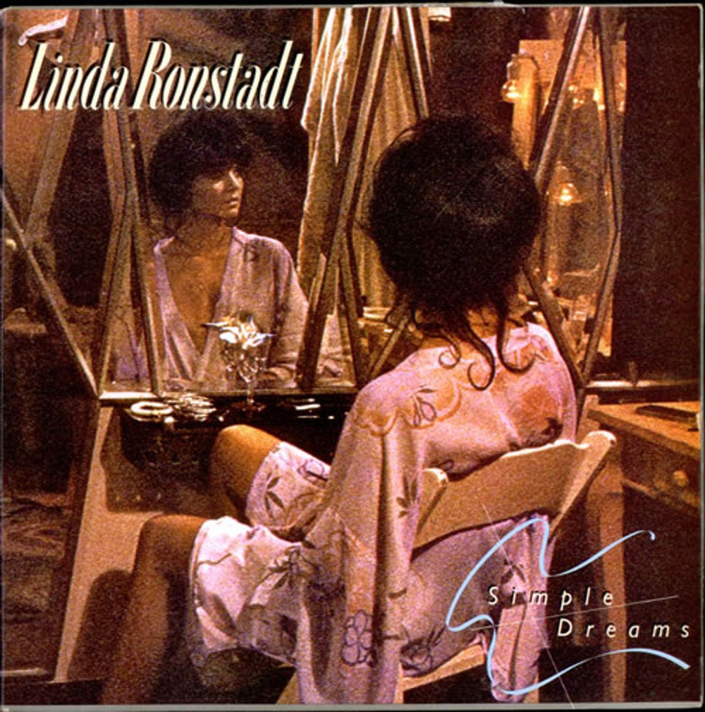 Linda Ronstadt Simple Dreams Spanish vinyl LP album (LP record) HYS651-25