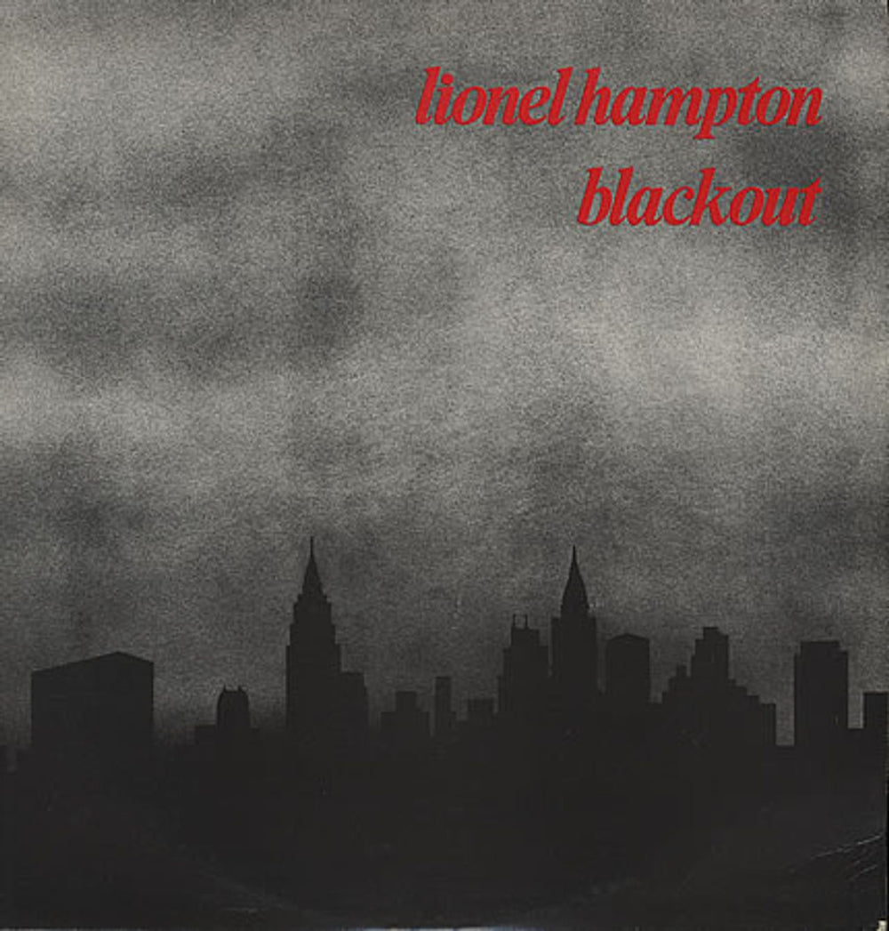 Lionel Hampton Blackout UK vinyl LP album (LP record) GATE7008