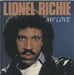 Lionel Richie My Love - Poster Sleeve UK 7" vinyl single (7 inch record / 45) TMG1300