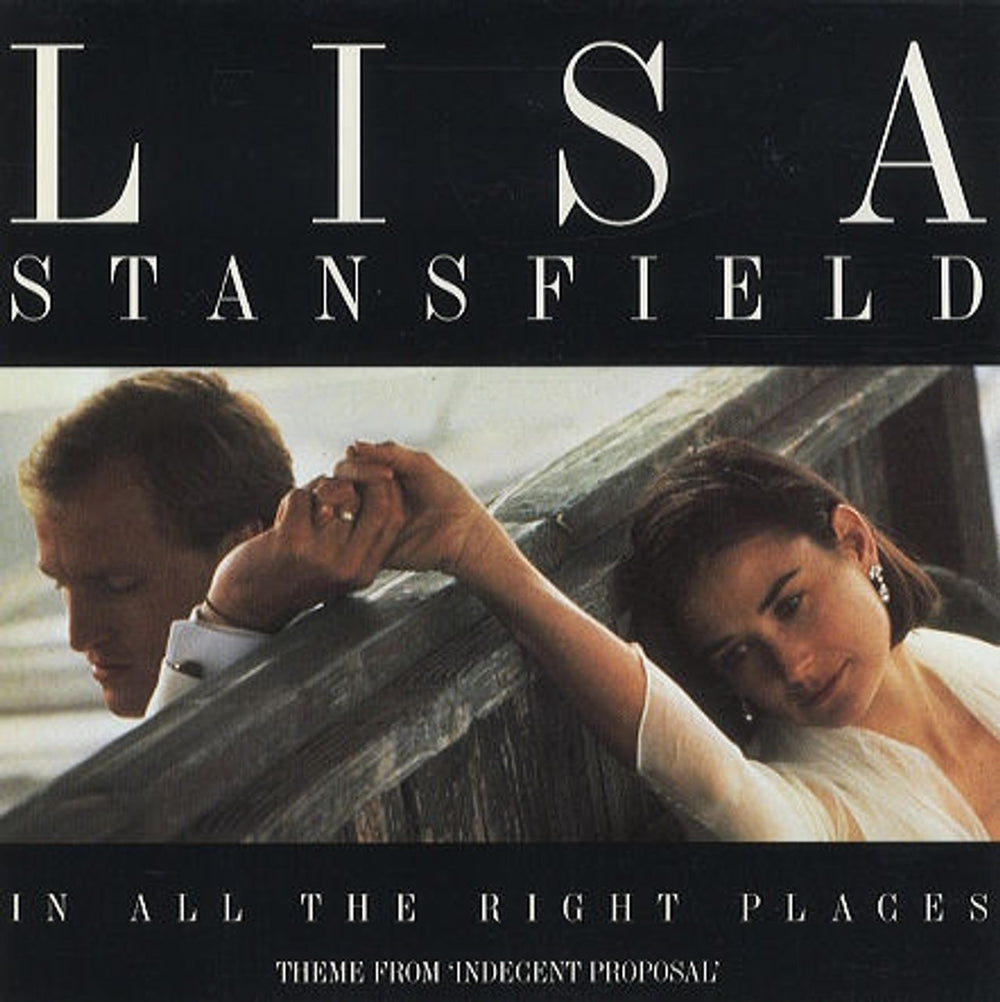 Lisa Stansfield In All The Right Places UK 7" vinyl single (7 inch record / 45) MCS1780