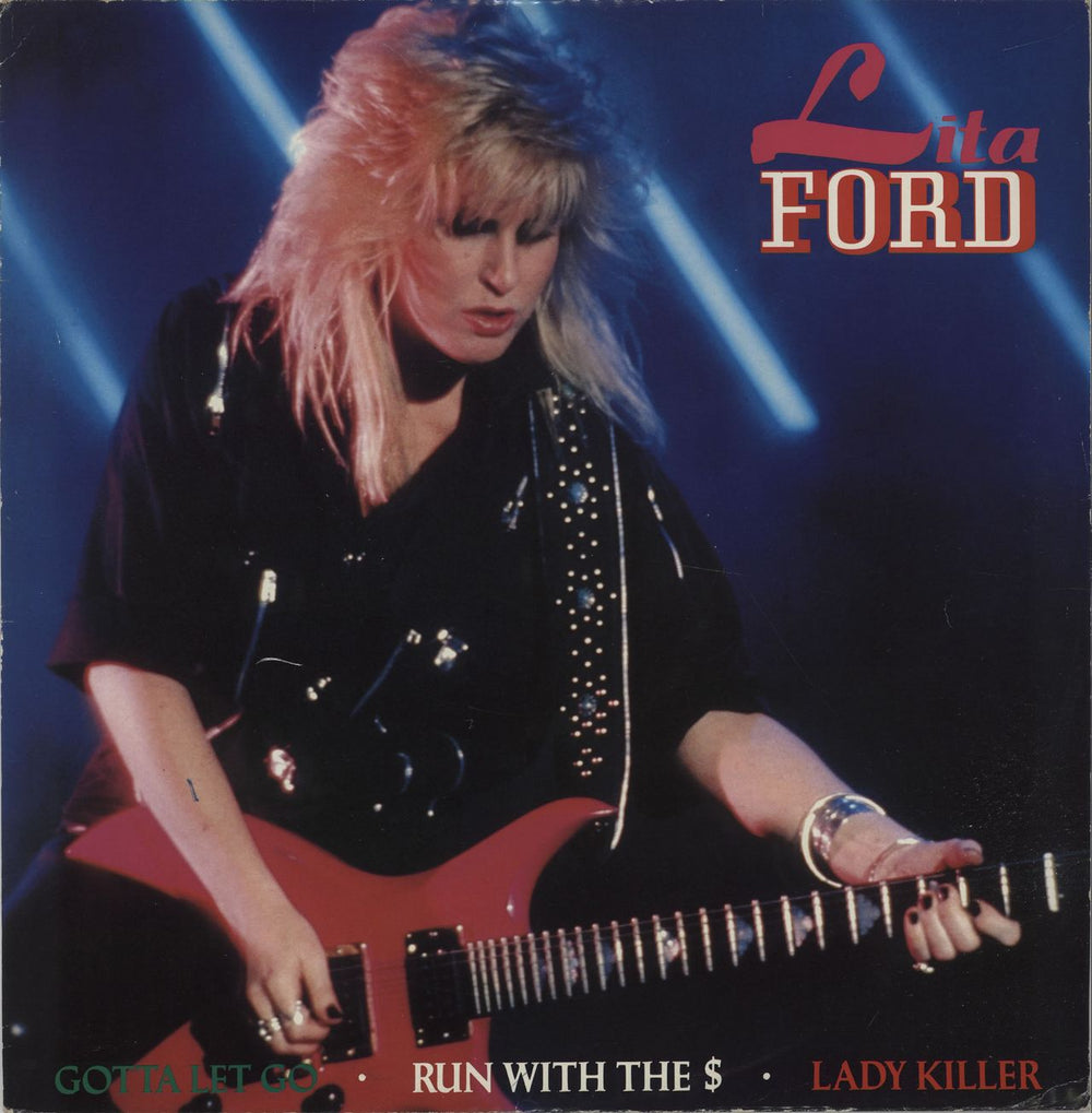 Lita Ford Gotta Let Go - Autographed by Lita, Randy & Gordon UK 12" vinyl single (12 inch record / Maxi-single) LTF12GO667056