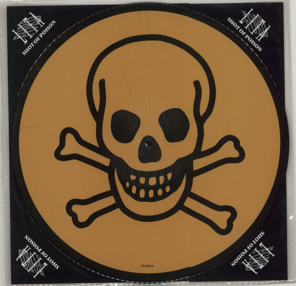 Lita Ford Shot Of Poison UK 12" vinyl picture disc (12 inch picture record) PT49130