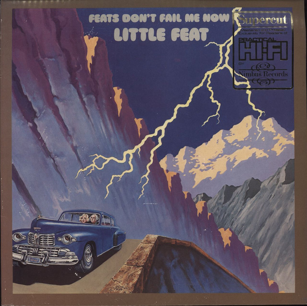 Little Feat Feats Don't Fail Me Now - Nimbus Supercut - Embossed UK vinyl LP album (LP record) K56030