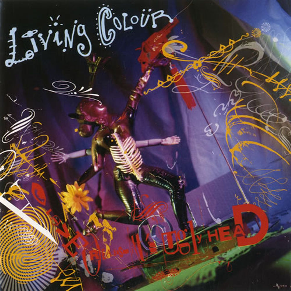 Living Colour Love Rears It's Ugly Head UK 7" vinyl single (7 inch record / 45) 6565937