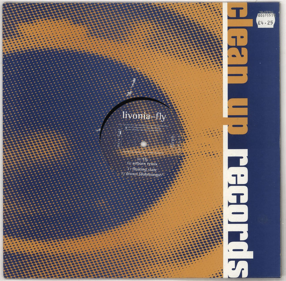 Livonia Fly UK 12" vinyl single (12 inch record / Maxi-single) CUP010