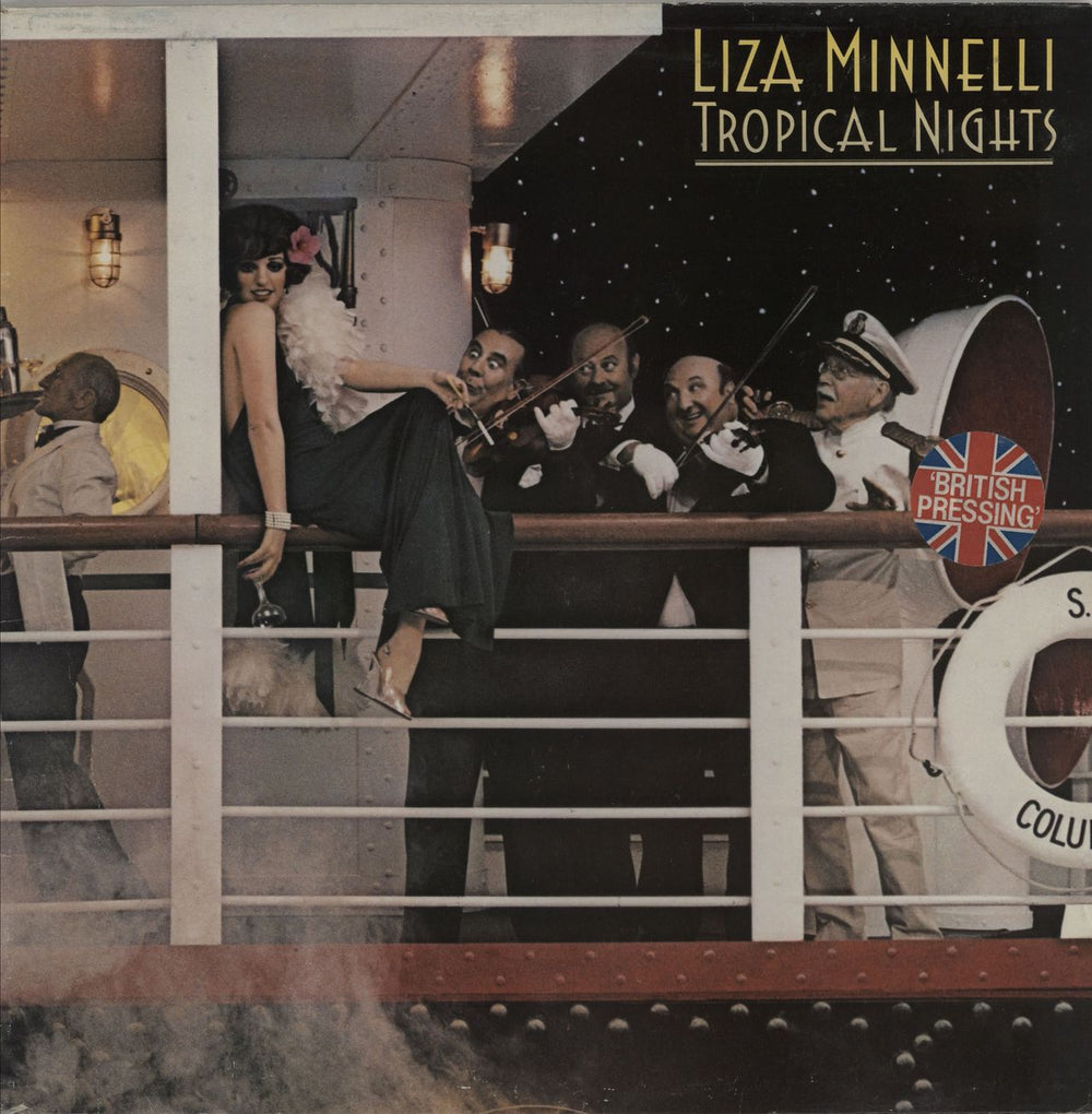 Liza Minnelli Tropical Nights UK vinyl LP album (LP record) 82286