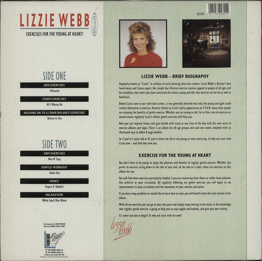 Lizzie Webb Lizzie Webb 3 UK vinyl LP album (LP record) 5011956003019