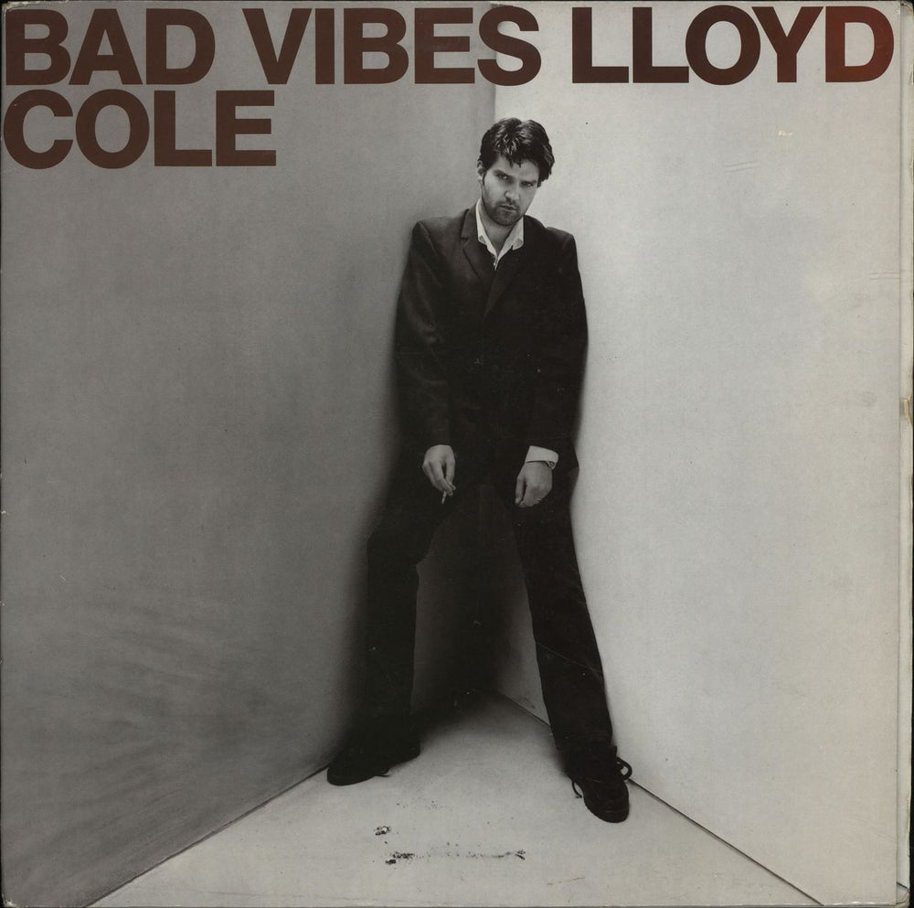 Lloyd Cole Bad Vibes UK vinyl LP album (LP record) 518318-1