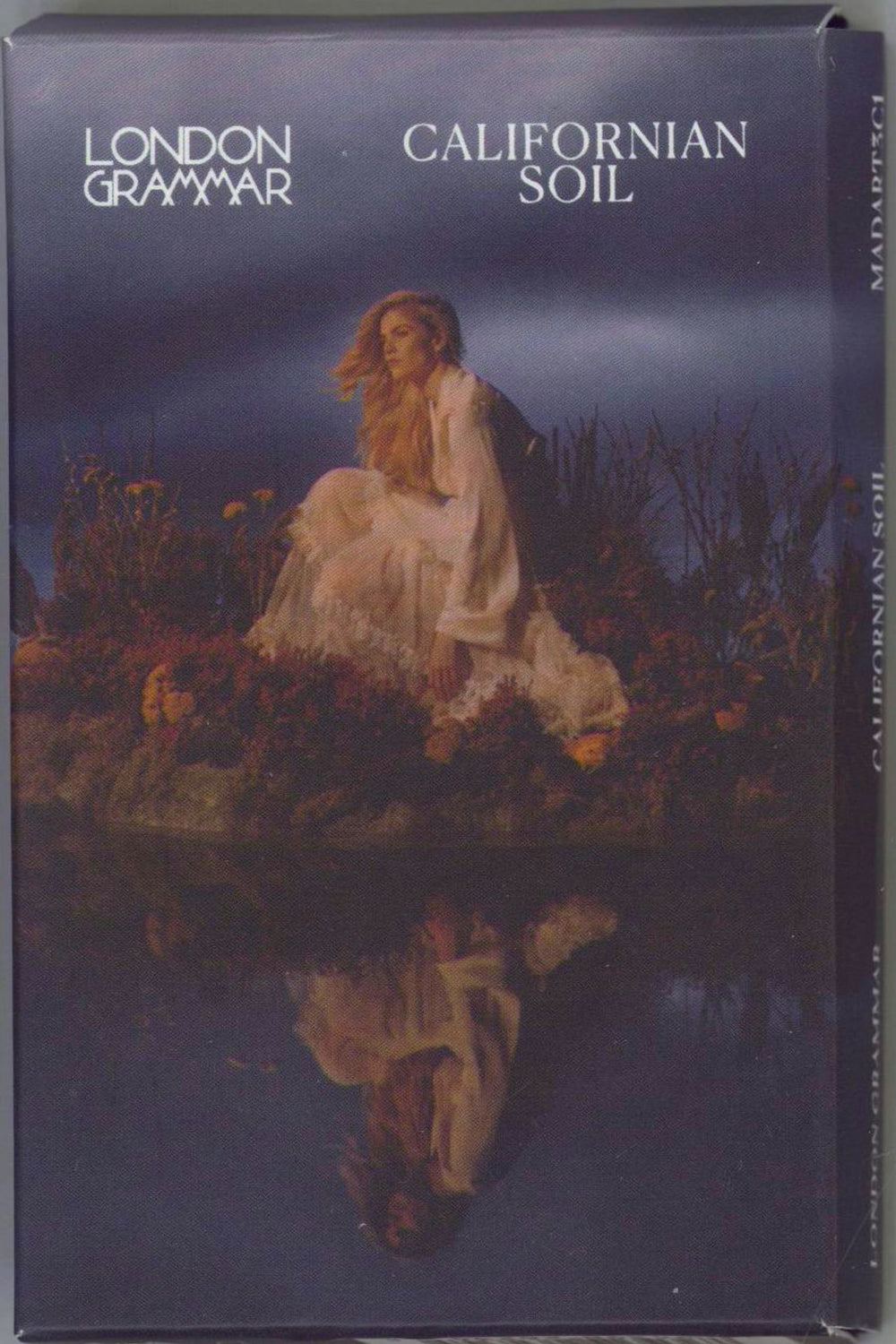 London Grammar Californian Soil - White + Hannah Case UK cassette album MADART3C1