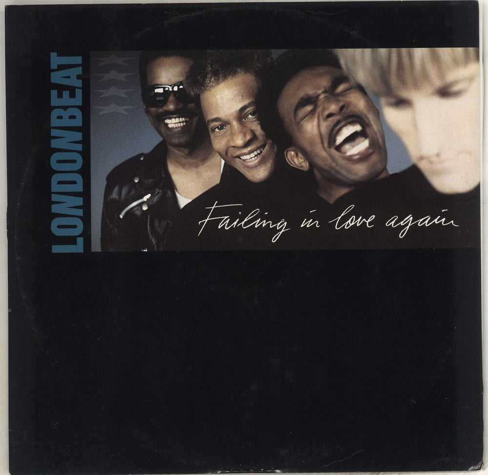 Londonbeat Failing In Love Again - Black sleeve UK 12" vinyl single (12 inch record / Maxi-single) ANXT007