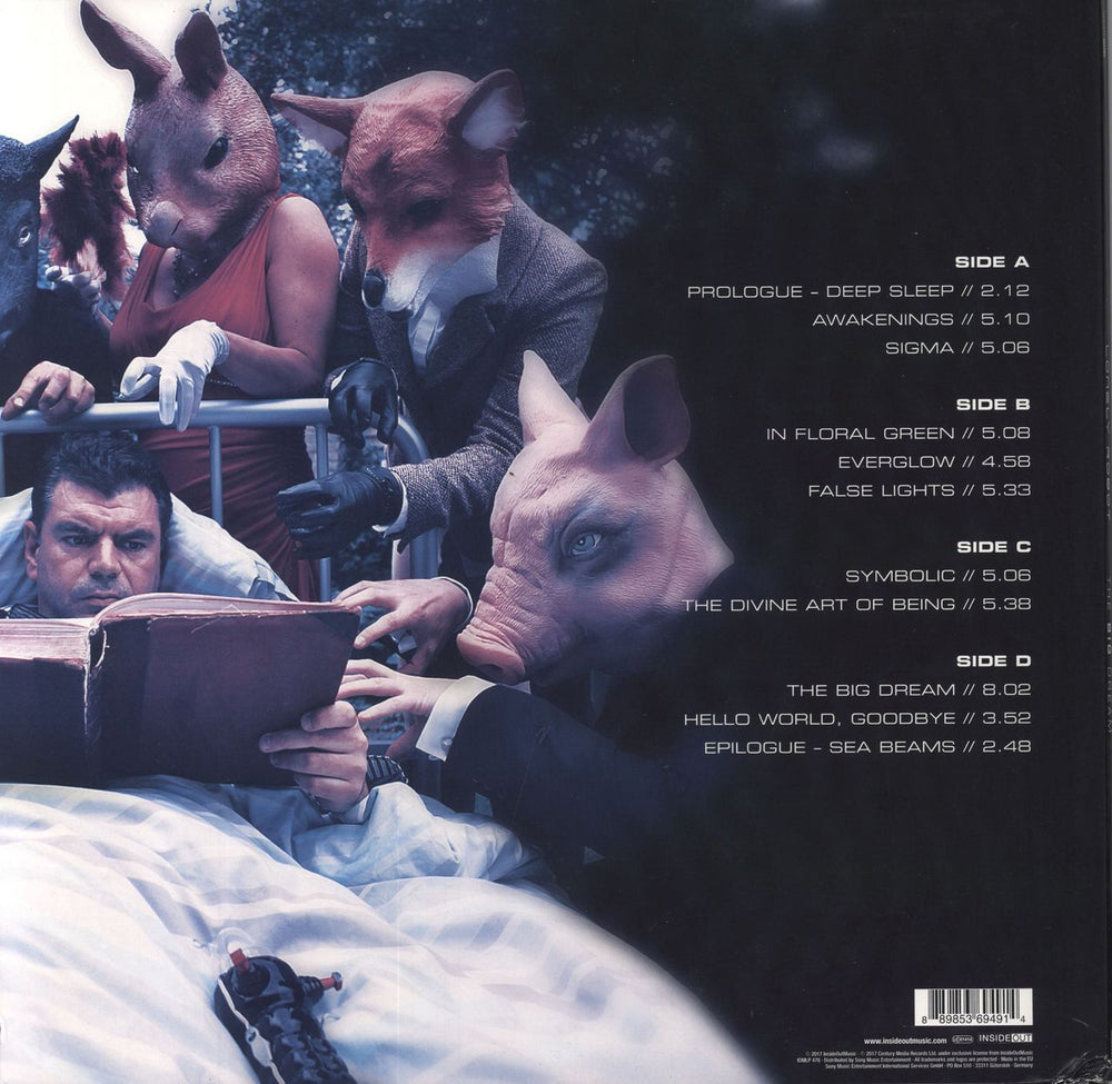 Lonely Robot The Big Dream - 180gram German 2-LP vinyl record set (Double LP Album) 889853694914