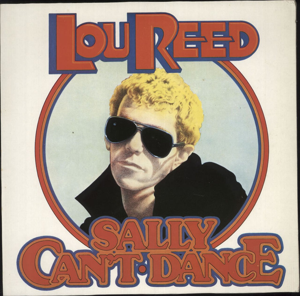 Lou Reed Sally Can't Dance German vinyl LP album (LP record) NL90308