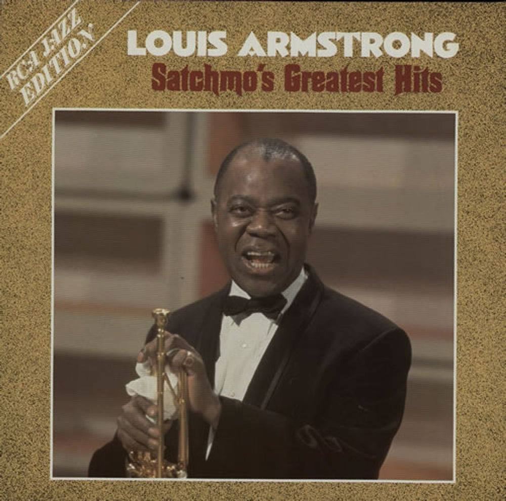 Louis Armstrong Satchmo's Greatest Hits German vinyl LP album (LP record) CL89799