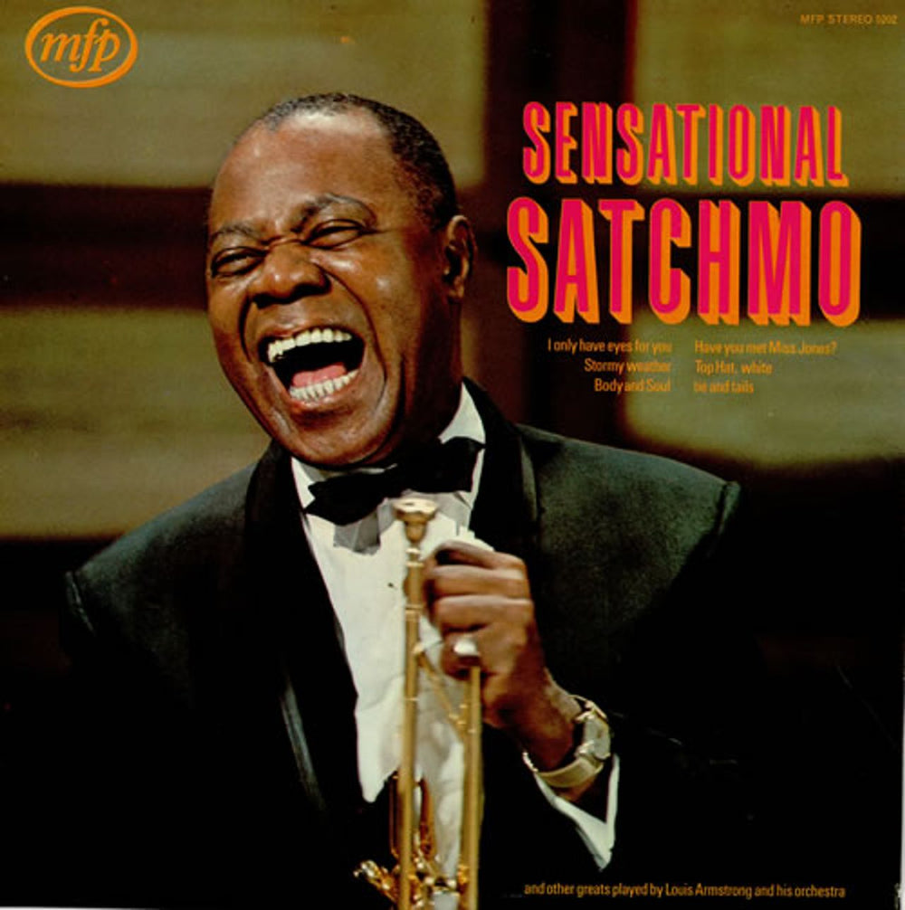 Louis Armstrong Sensational Satchmo UK vinyl LP album (LP record) MFP5202