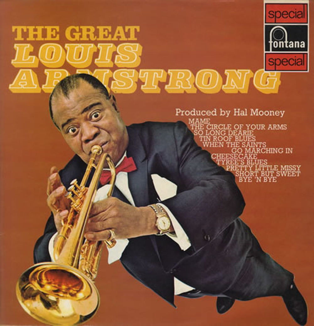 Louis Armstrong The Great Louis Armstrong UK vinyl LP album (LP record) 6430005