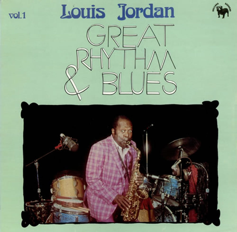 Louis Jordan Great Rhythm & Blues UK vinyl LP album (LP record) BDL1000