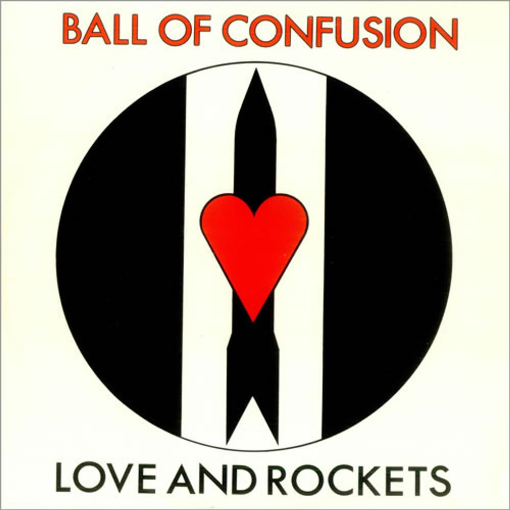 Love & Rockets Ball Of Confusion UK 12" vinyl single (12 inch record / Maxi-single) BEG132T