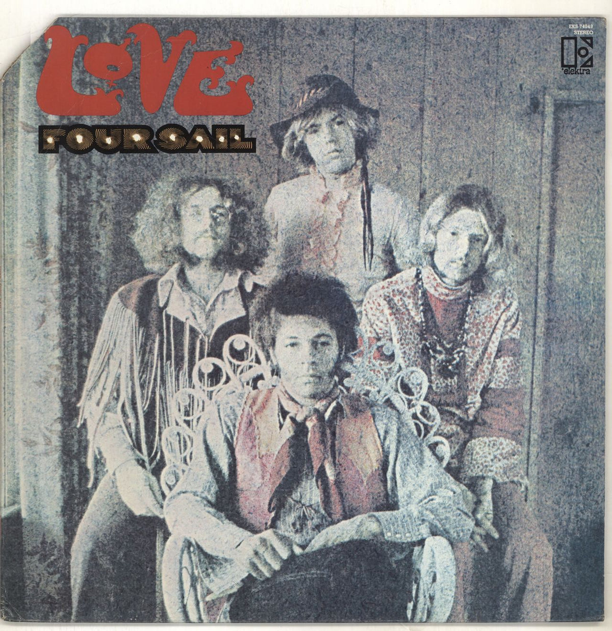 Love Four Sail - Red Label - Corner Cut US Vinyl LP — RareVinyl.com