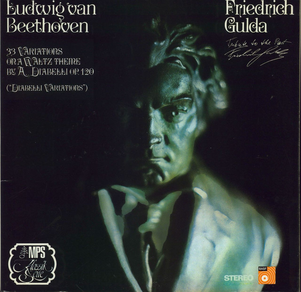 Ludwig Van Beethoven Beethoven: 33 Variations On A Waltz Theme By Diabelli UK vinyl LP album (LP record) BMPS19-20829