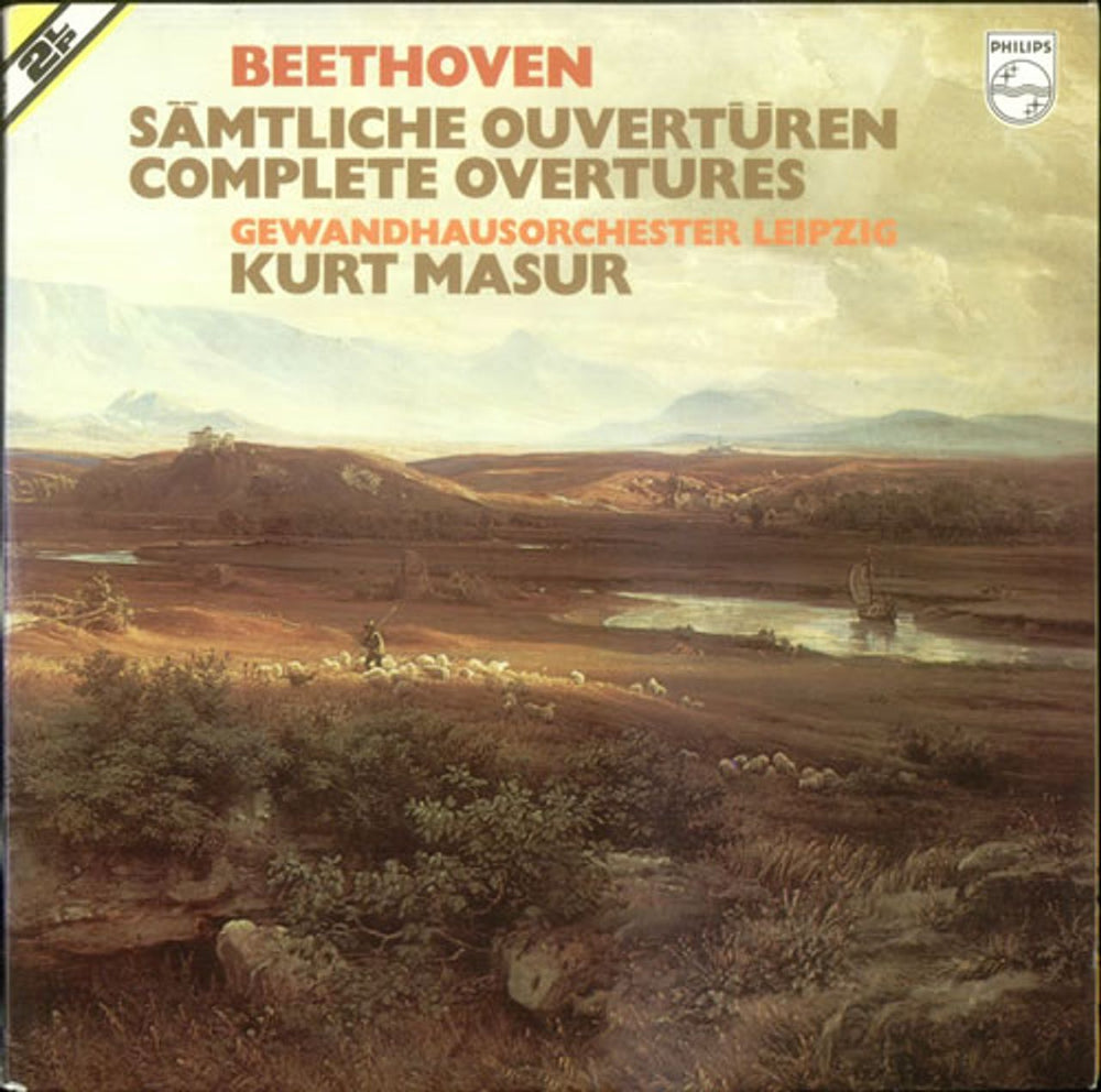 Ludwig Van Beethoven Complete Overtures Dutch 2-LP vinyl record set (Double LP Album) 6780031