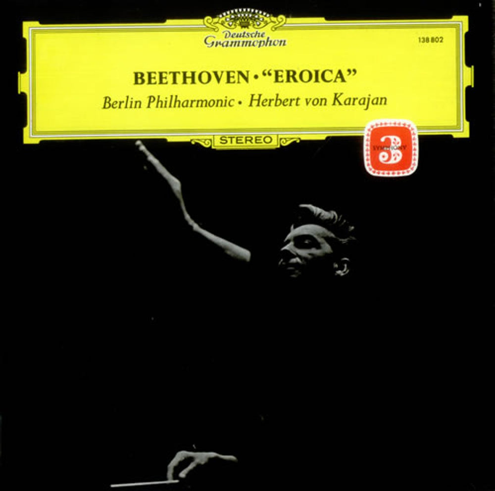Ludwig Van Beethoven "Eroica" UK vinyl LP album (LP record) 138802