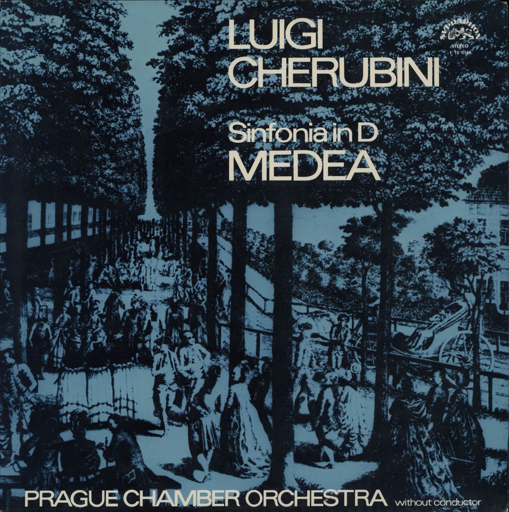 Luigi Cherubini Sinfonia in D / Medea Czech vinyl LP album (LP record) 1100568