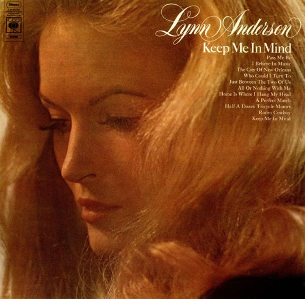 Lynn Anderson Keep Me In Mind UK vinyl LP album (LP record) 65508