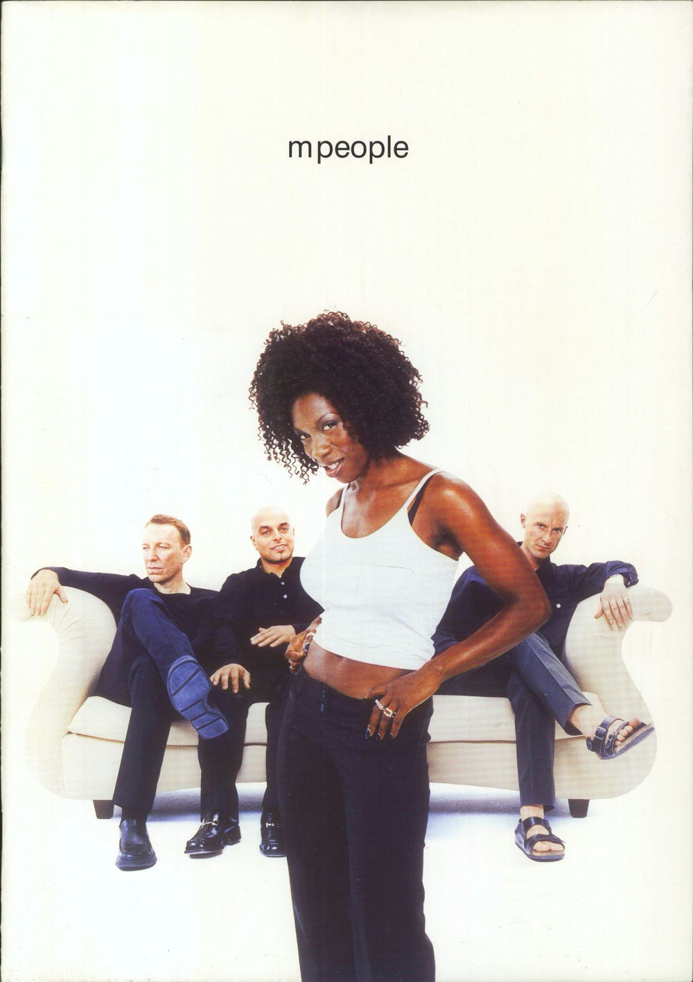 M-People The Best Of Tour + Ticket stub UK tour programme TOUR PROGRAMME