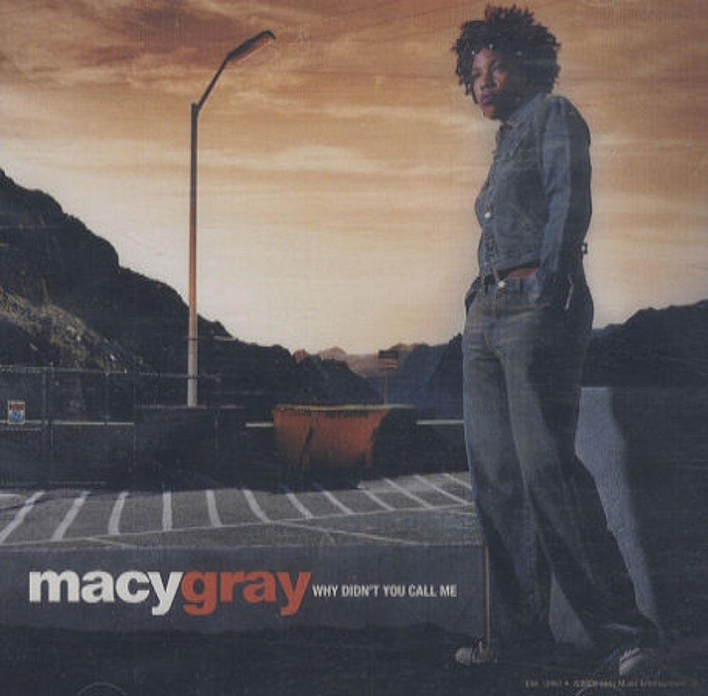 Macy Gray Why Didn't You Call Me US Promo CD single (CD5 / 5") ESK12867
