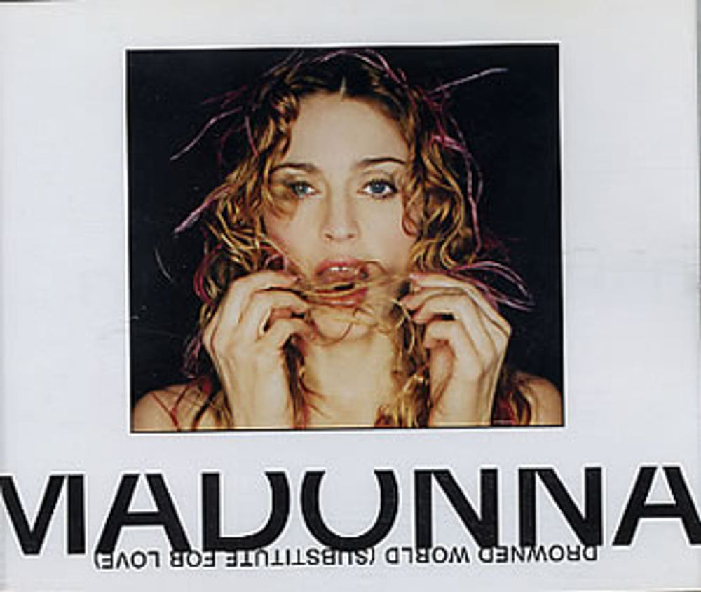 Madonna Drowned World (Substitute For Love) UK 2-CD single set (Double CD single) MAD2SDR120136