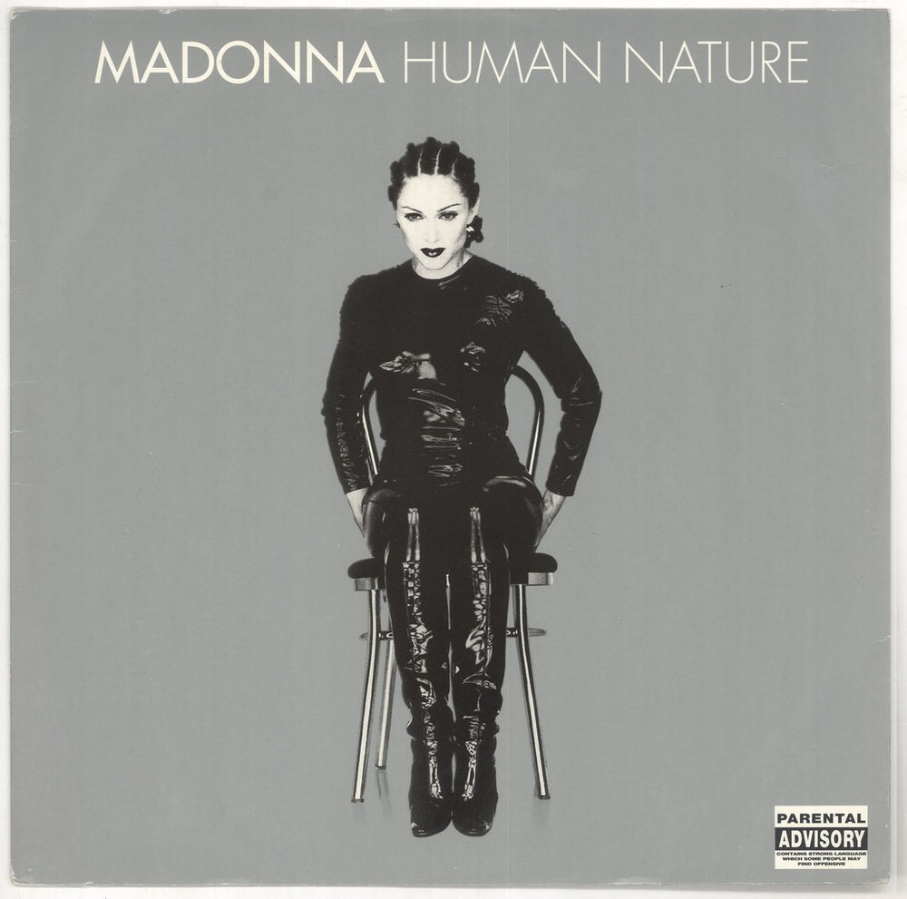 Madonna Human Nature UK 12" vinyl single (12 inch record / Maxi-single) W0300T