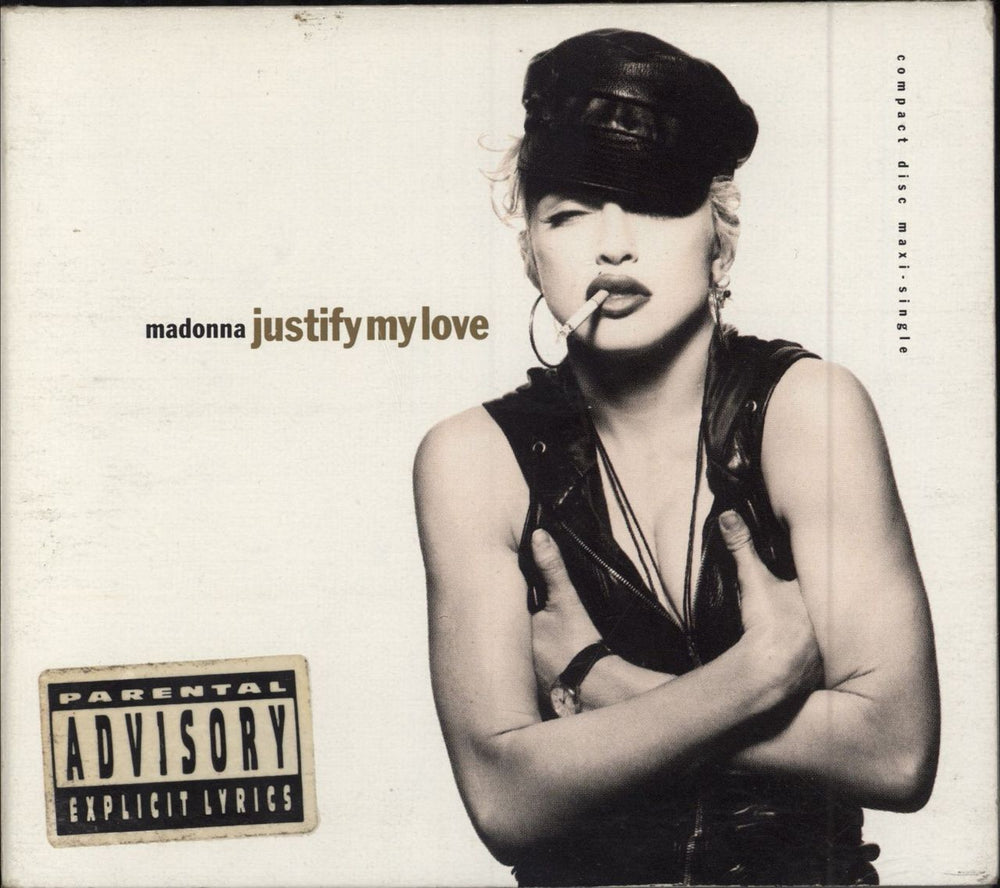 Madonna Justify My Love US CD single (CD5 / 5") 921820-0