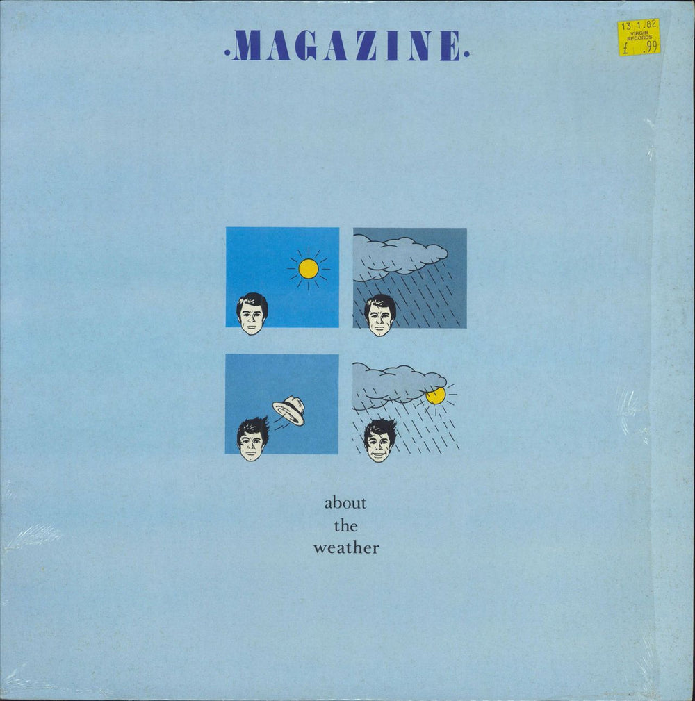 Magazine About The Weather UK 12" vinyl single (12 inch record / Maxi-single) VS412-12