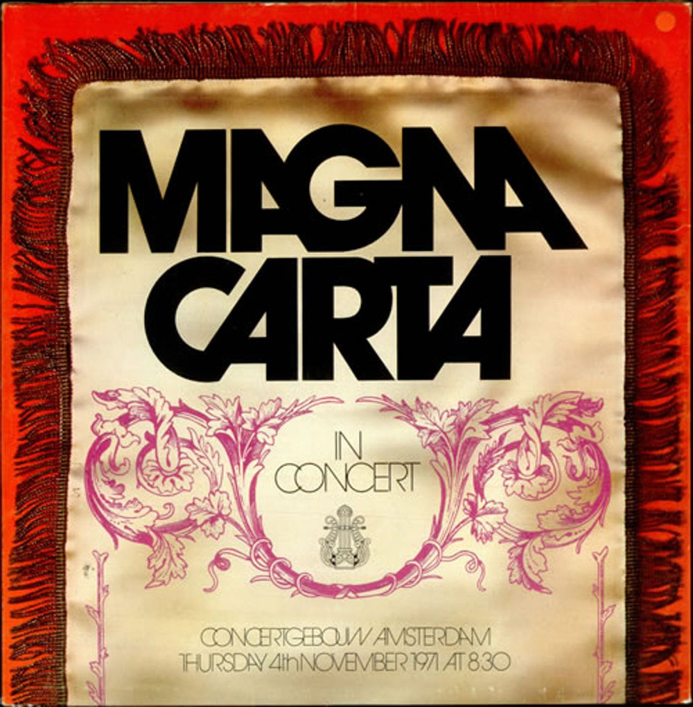 Magna Carta In Concert UK vinyl LP album (LP record) 6360068