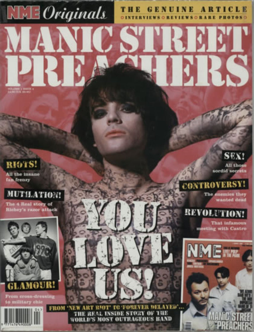 Manic Street Preachers NME Originals UK magazine