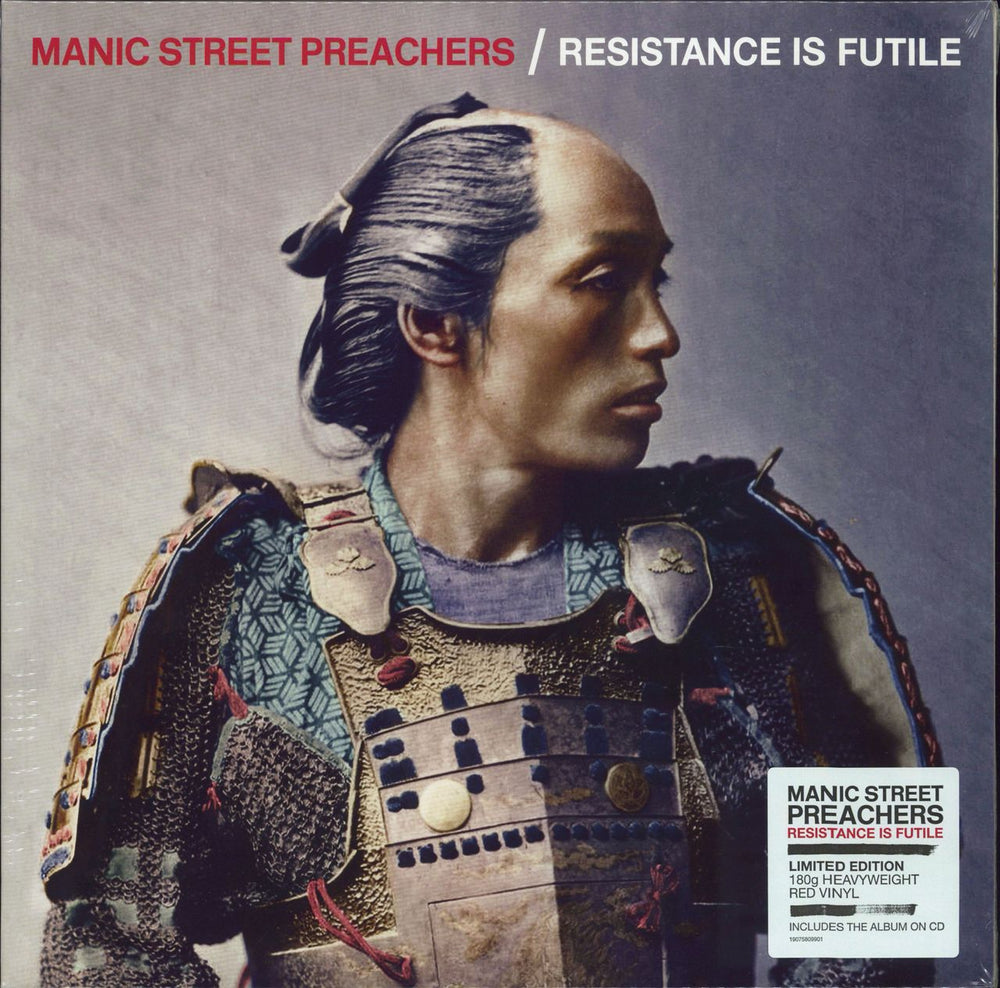 Manic Street Preachers Resistance Is Futile - 180gm Red - Sealed UK vinyl LP album (LP record) 19075809901