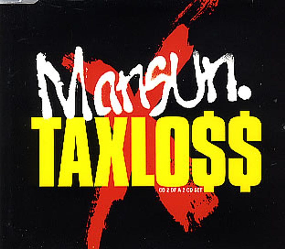 Mansun Taxloss - CD 2 UK CD single (CD5 / 5") CDR6465