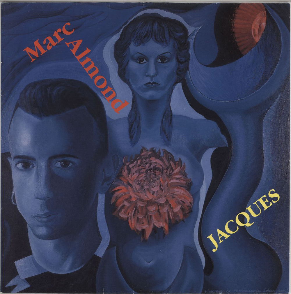 Marc Almond Jacques German vinyl LP album (LP record) RTD135