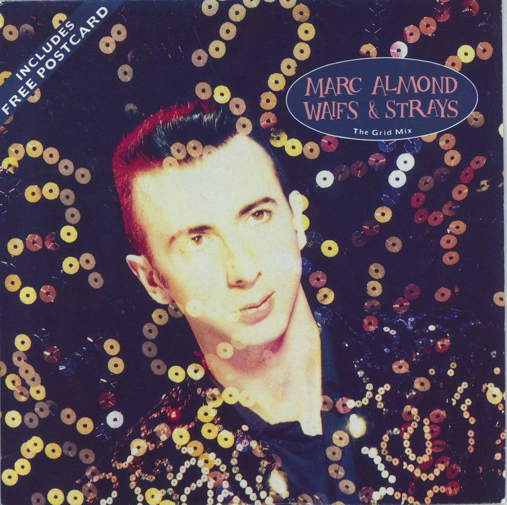 Marc Almond Waifs And Strays + Postcard UK 7" vinyl single (7 inch record / 45) RX6263