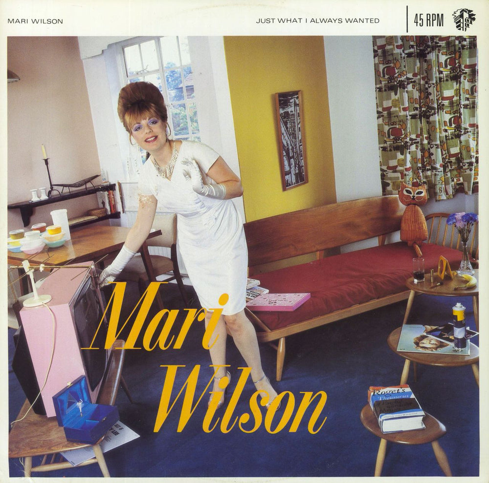 Mari Wilson Just What I Always Wanted UK 12" vinyl single (12 inch record / Maxi-single) PINKX4